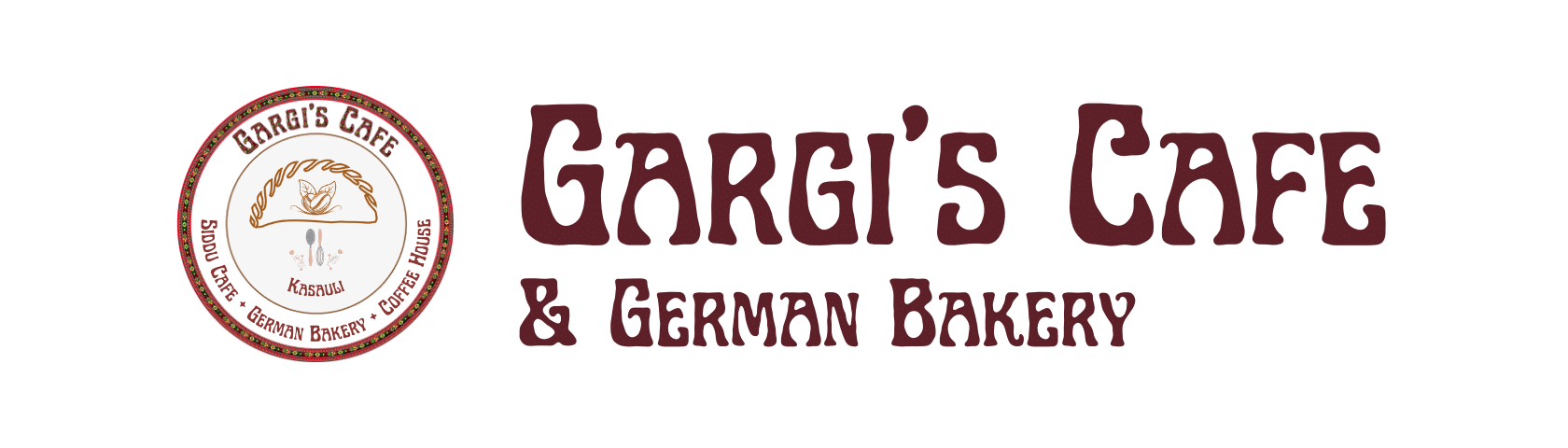 Gargi's Cafe logo for website